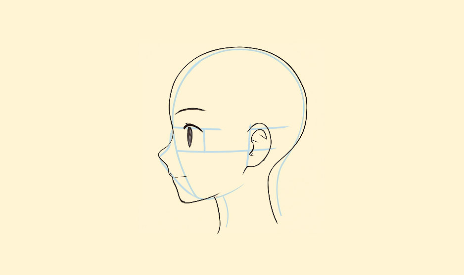 Drawing Side Profile : Full Guide to Anime Faces
